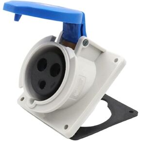 Industrial socket connector socket TYPR3801 (32A3 core) tilt seat IP44 in Kuwait