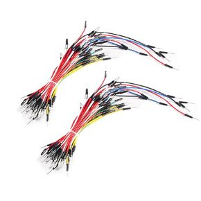 130pcs Jumper Wires Solderless Flexible Breadboard Cable Male to Male Compatible with Arduino Breadboard and Circuit Board in Kuwait