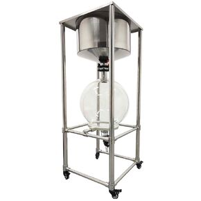 نظام مرشح قمع بوخنر سعة 50 لتر، فلتر فراغ 0.098 ميجا باسكال مع صمام تفريغ، دورق زجاجي وإطار من الفولاذ المقاوم للصدأ، لاستخراج السائل السائل في المختبر، تفاعل درجة حرارة الغرفة in Kuwait