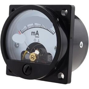 1 Piece 2.5 Ammeter SO-45 Round Analog Panel Meter Black(10MA) in Kuwait