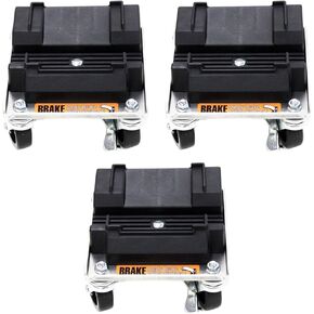 Push Industries Plow Pusher Storage Dolly Set for ATV/UTV Snow Plow Blade – Heavy-Duty 6061-T6 Aluminum, 1,050 lb Capacity (3 Pack) in Kuwait