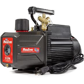 UNIWELD MEVP14S MaxEvac Vacuum Pump, A2L Compatible, 14.4 CFM, 1.5 HP 2-Stage, 115V/60 Hz: 14.4 cfm, 120V-AC in Saudi Arabia