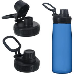 2-Pack Replacement Lids Compatible with CamelBak Water Bottles | Compatible with Chute Mag & Eddy (20/24/32/50 oz) | Leak-Proof Lid Replacement | BPA-Free | Sports, Travel, Hiking Accessory in Kuwait