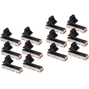12pcs Linear Slide Potentiometer for Audio Mixers Stereo Volume Control Construction Precision Tuning for Sound Engineering and Music Applications in Kuwait
