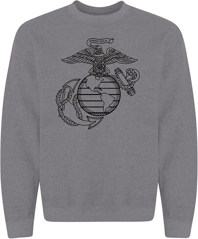 zerogravitee U.S. Marines Eagle, Globe and Anchor Adult Hooded Sweatshirt in Saudi Arabia