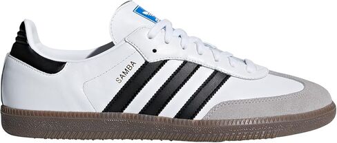 adidas Samba Og, Men's Sneaker, FTWR White Core Black Clear Granite, 7 in Saudi Arabia