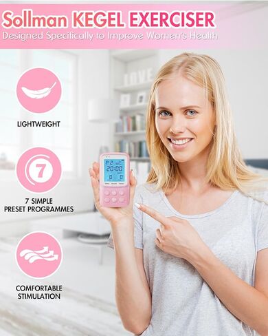 kegel Exerciser Pelvic Floor Muscle Exerciser for Automatic Kegels, Incontinence Stimulator Exercise with Probe for Women Pelvic Floor Strengthening in Saudi Arabia