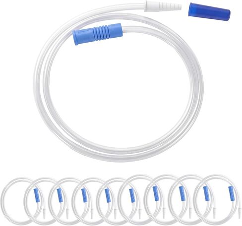 5 Pack Urinary Drainage Bag Extension Tubing - 40" Extended Soft Tube with Universal Tapered Connectors, Flexible Tubing for Urine Bags in Kuwait