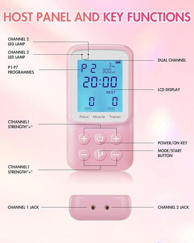 kegel Exerciser Pelvic Floor Muscle Exerciser for Automatic Kegels, Incontinence Stimulator Exercise with Probe for Women Pelvic Floor Strengthening in Saudi Arabia