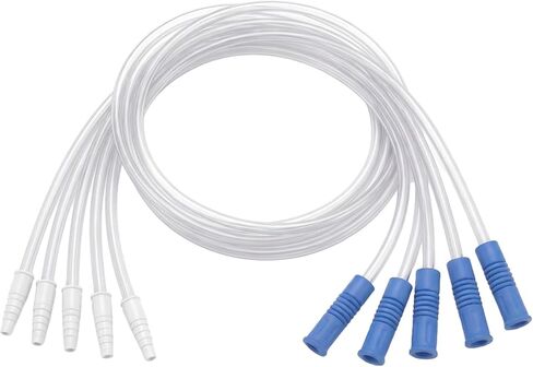 5 Pack Urinary Drainage Bag Extension Tubing - 40" Extended Soft Tube with Universal Tapered Connectors, Flexible Tubing for Urine Bags in Saudi Arabia