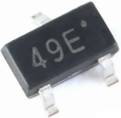 20PCS SMD 49E SOT23 3503 Hall Switching Element Sensor SS49E Linear AH49E in Saudi Arabia