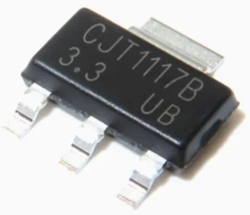 40 قطعة CJT1117B-3.3 1A منظم خطي منخفض التسرب LDO SMD SOT-223 in Saudi Arabia