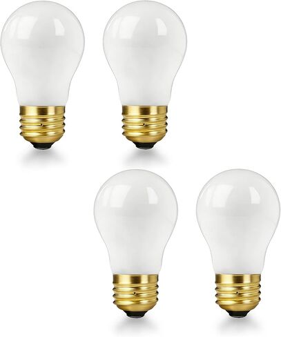 4 عبوات 02.30.265.00 لمبة مصباح حراري مقاومة للكسر 40 وات | متوافق مع هاتكو | استبدال 02.30.265/02.30.265.12 | 120 فولت E26 | لمبة إضاءة مقاومة للحرارة ومغلفة بالسلامة in Kuwait