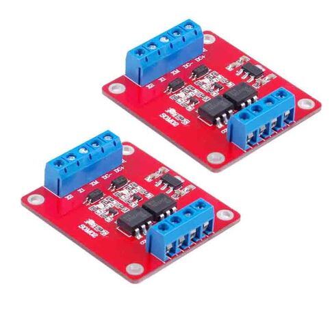 2 قطعة 2-قناة وحدة تتابع الحالة الصلبة عالية المستوى المنخفض الزناد 3A Optocoupler العزلة in Kuwait