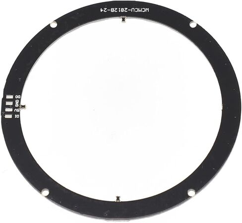 Individual Addressable RGB Led Ring Ws2812 Compatible with Arduino Microcontroller Projects, Programmable Full Color Light Module for DIY Electronics and Lighting Decorations in Saudi Arabia