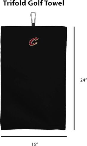 NORTHWEST Cleveland Cavaliers NBA Team Logo منشفة جولف من الألياف الدقيقة ثلاثية الطي مقاس 16 × 24 بوصة in Saudi Arabia
