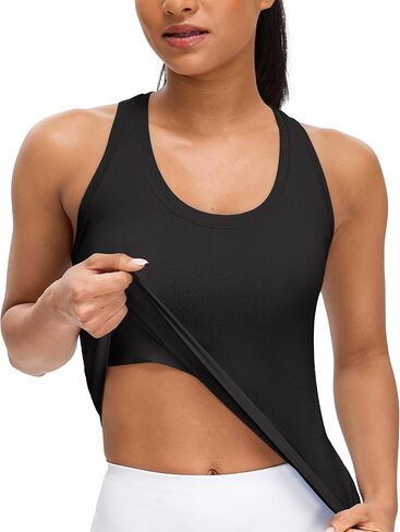 Workout Tank Tops for Women Sleeveless Gym Tops Athletic Yoga Shirts in Saudi Arabia