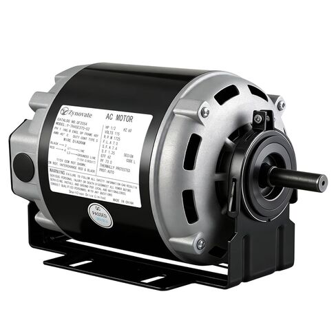 GF2054 Blower Motor 1/2 HP 115V 1725RPM 48Frame Belt Drive Motor Compatible with AO Smith GF2054, Packard 45012, Emerson 8200, GE BF-4708, Universal 811, Baldor RSP3451A, Dayton 4UE85, 5-Year Warranty in Saudi Arabia