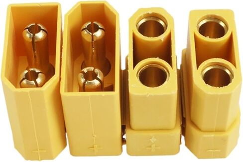 5 pairs/10 pairs XT90 plug male and female connector plugs(5 Pair) in Saudi Arabia