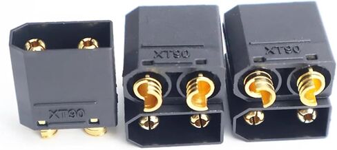 5 pairs of black XT90H male and female connector plugs in Saudi Arabia
