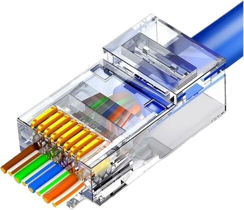 8P8C موصل مستقيم كابل توصيل نهاية (20 قطعة) in Kuwait