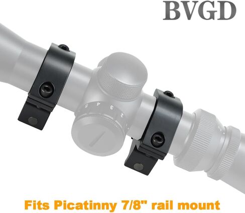 Low Profile Rifle Scope Rings Picatinny Rail System for 1-Inch Scope in Kuwait