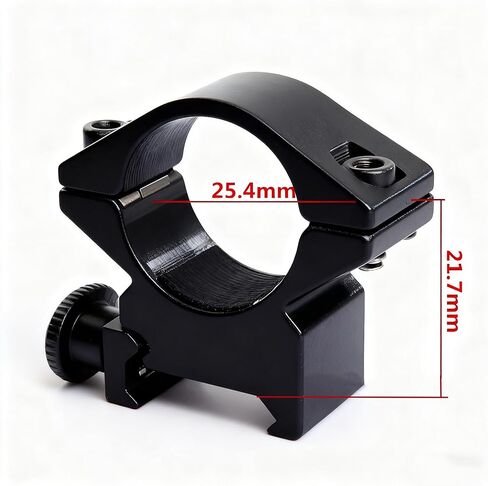 Low Profile Rifle Scope Rings Picatinny Rail System for 1-Inch Scope in Kuwait