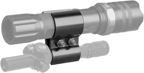 2-حزمة أنبوب برميل جبل حامل ماج المعادن تمديد مصباح يدوي الليزر الشعلة كليب المشبك مع وجع عرافة الأسود in Kuwait