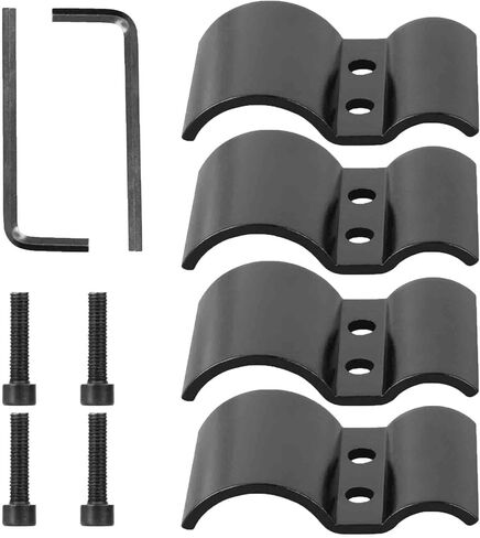 2-حزمة أنبوب برميل جبل حامل ماج المعادن تمديد مصباح يدوي الليزر الشعلة كليب المشبك مع وجع عرافة الأسود in Kuwait