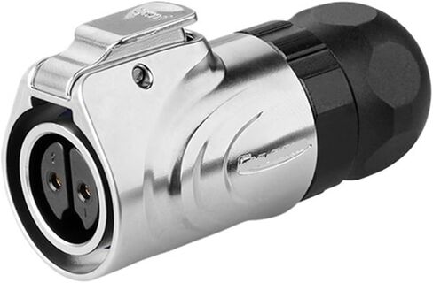 2-pin LP-16 connector female male metal flange box installation aviation socket(Flange reverse installation) in Saudi Arabia