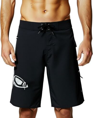 Tormenter Waterman 5 Pocket Boardshorts, Black 32 in Saudi Arabia