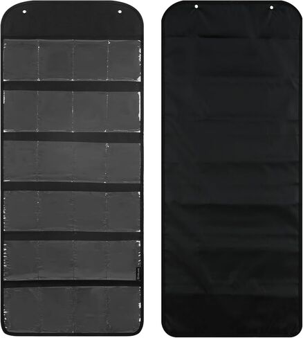 [2 Pack] PSA Trading Card Display Case, 48 Slots Holder for PSA-Graded Cards, Perfect for Display Trading Cards, Baseball, Football, and Basketball Sports Cards PSA Card Storage (Black-2 Pack) in Saudi Arabia