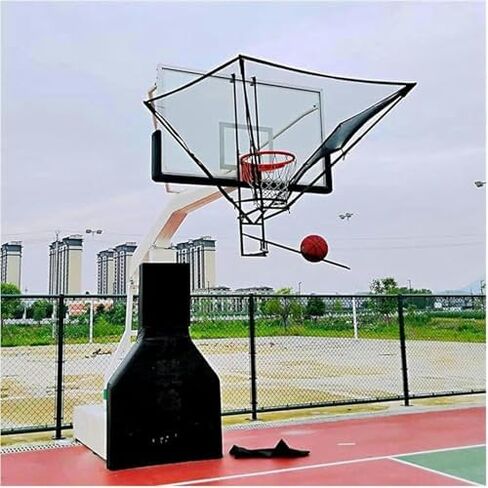 كرة السلة العائدة التلقائية هوب العودة المعدنية الدورية آلة إطلاق النار الكرة Rebounder للقطب التقليدي in Kuwait