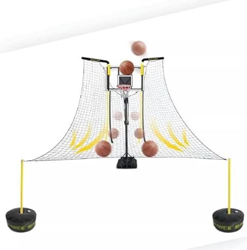 طلقة كرة السلة العائد الدفاع الجوي عودة صافي الحرس 16FT X قابل للتعديل الدورية هوب انتعاش عودة المعاوضة مرفق in Kuwait