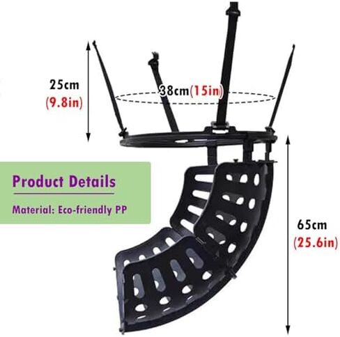 كرة سلة محمولة مرفقة لإرجاع كرة السلة، سهلة التركيب، كرة معلقة معلقة من أجل إطلاق نار فعال in Kuwait