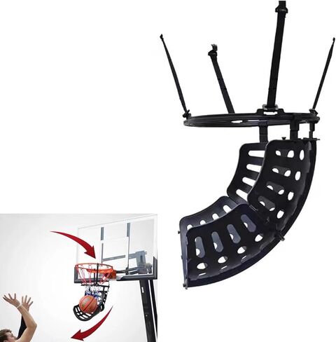 كرة سلة محمولة مرفقة لإرجاع كرة السلة، سهلة التركيب، كرة معلقة معلقة من أجل إطلاق نار فعال in Kuwait