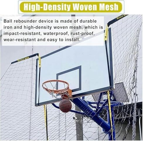 طلقة كرة السلة العائد الدفاع الجوي عودة صافي الحرس 16FT X قابل للتعديل الدورية هوب انتعاش عودة المعاوضة مرفق in Kuwait