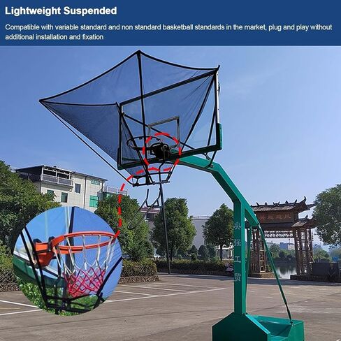 كرة السلة المصنوعة من الألومنيوم لعودة كرة السلة خفيفة الوزن مع تعليق مع شلال متوافق مع جميع الأطواق in Kuwait