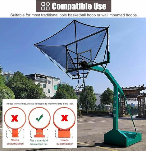 مدرب كرة السلة، كرة السلة، أداة إعادة التسديد، شبكة الإرجاع، مرفق الرماية، أداة مساعدة للتركيب على الحائط بالقطب التقليدي in Kuwait