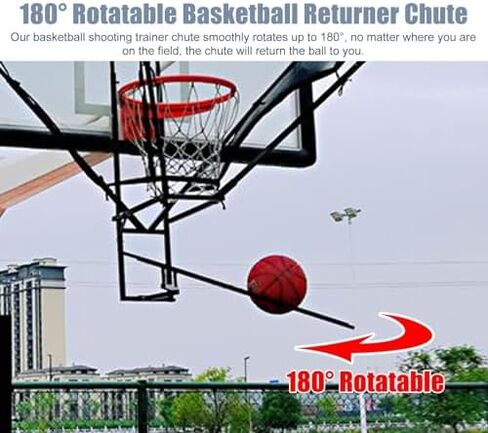 شوت كرة السلة ريتر هوم سكول بارك رينجر مرفق للأطفال البالغين لتوفير وقت الطوق مع حقيبة تخزين in Kuwait