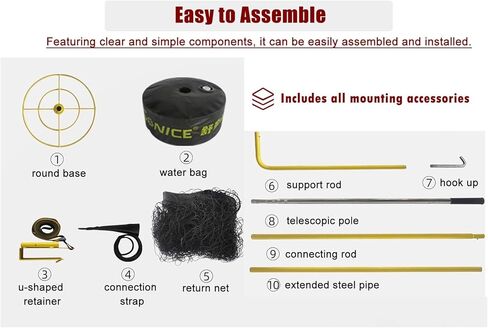 جهاز كرة السلة ريبوندر شوت ريترنر برو لشبكة الإرجاع الاحترافية لهدف مرفق تدريب فعال in Kuwait