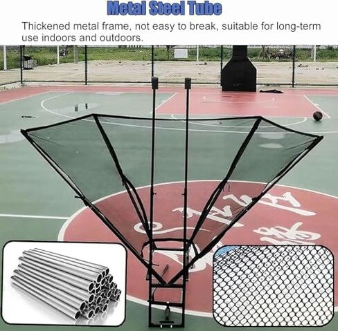 مدرب كرة السلة من الداخل والخارج، ملحق إرجاع لطوق كرة السلة، خفيف الوزن، مدرب الرماية يساعد على حمل الكرة الشبكية مع المزلق in Kuwait