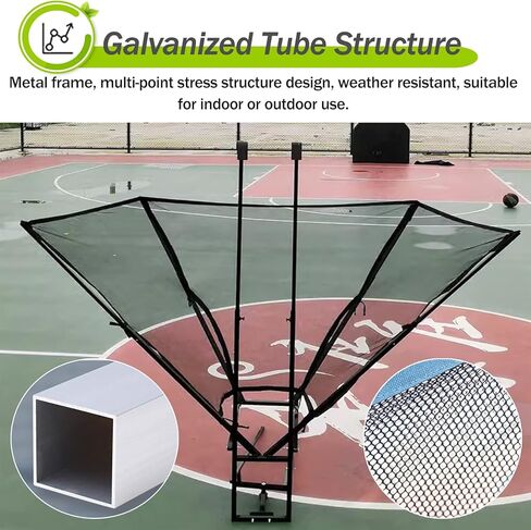 مدرب كرة السلة، أداة دوارة لممارسة الرماية، مرفق العودة على شكل قمع، شبكة كرة السلة المرتدة، مساعدة تدريب للأطفال/الشباب/الكبار in Kuwait