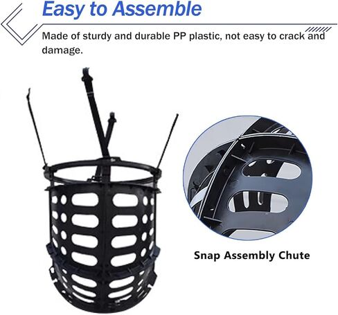 ملحق كرة السلة المعلق باللون الأسود لمدرب كرة السلة يدعم الدوران 360 درجة للاستخدام الداخلي والخارجي ومساعد الرمي المحمول والإرجاع in Kuwait