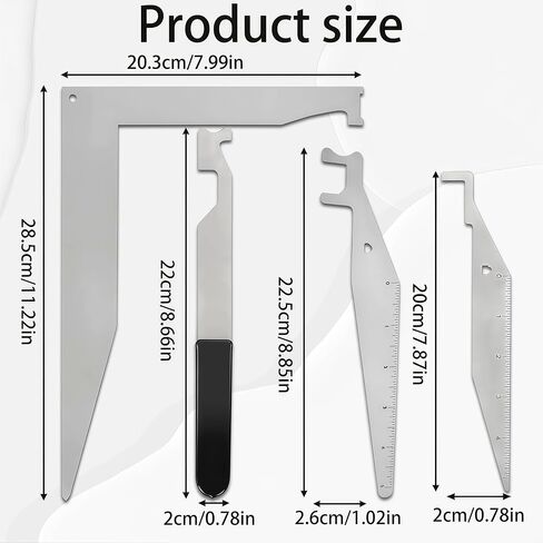 مجموعة أدوات الطوارئ متعددة الأغراض لمكافحة الحرائق، 4 عبوات من أدوات الدخول القسري من الفولاذ الزنبركي عالي القوة لرجال الإطفاء والمستجيبين الأوائل المعتمدين - تصميم مدمج على شكل حرف L لعمليات الطوارئ in Kuwait