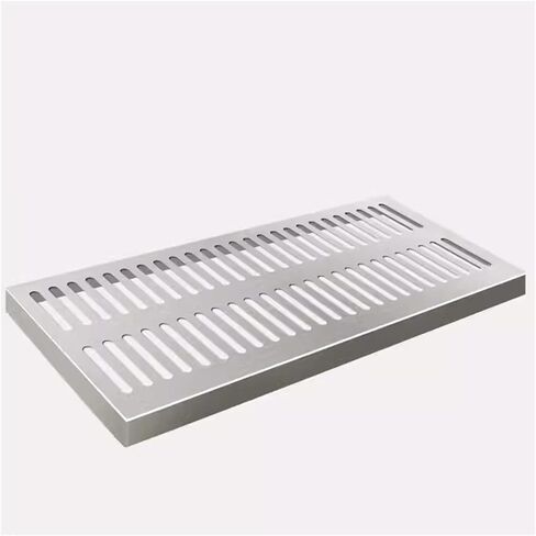 Stainless Steel Frame Long Drain Grate, Drainage Trench Cover with Frame, Catch Basin Drain Grate, Block Debris Floor Catch Basin Channel Grating, Removable Rainwater Sin in Saudi Arabia