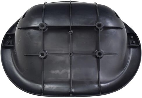 AlveyTech Replacement Seat for The Deluxe Hoverboard Go-Kart Attachment Kit - Seat Only, Plastic Gloss Black Finish, Seats for Go-Karts, GoKart Accessories for Kids and Adults in Saudi Arabia