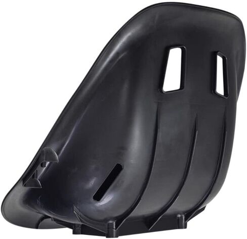 AlveyTech Replacement Seat for The Deluxe Hoverboard Go-Kart Attachment Kit - Seat Only, Plastic Gloss Black Finish, Seats for Go-Karts, GoKart Accessories for Kids and Adults in Saudi Arabia