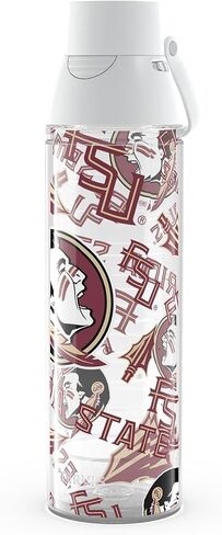 Tervis Venture Lite Florida State Seminoles - All Over Made in USA Double Walled Insulated Tumbler Travel Cup Keeps Drinks Cold & Hot, 24oz Water Bottle, Classic in Saudi Arabia