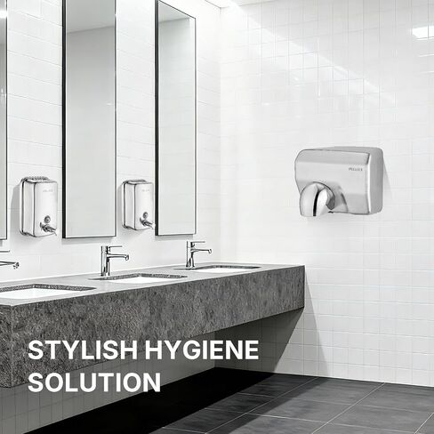 Commercial Soap Dispenser Wall Mounted, 27oz Stainless Steel Hand Soap Dsipenser, Liquid Manual Anti-Leak Pump Soap Dispenser, Rust-Proof Lining Liquid Hand Sanitizer Dispenser for Bathroom in Saudi Arabia